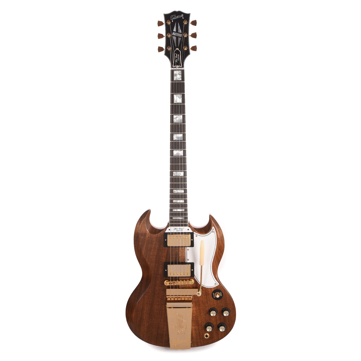 Gibson Custom Shop 1963 SG Les Paul Custom "CME Spec" Koa Natural VOS w/Gold Hardware & Maestro Vibrola