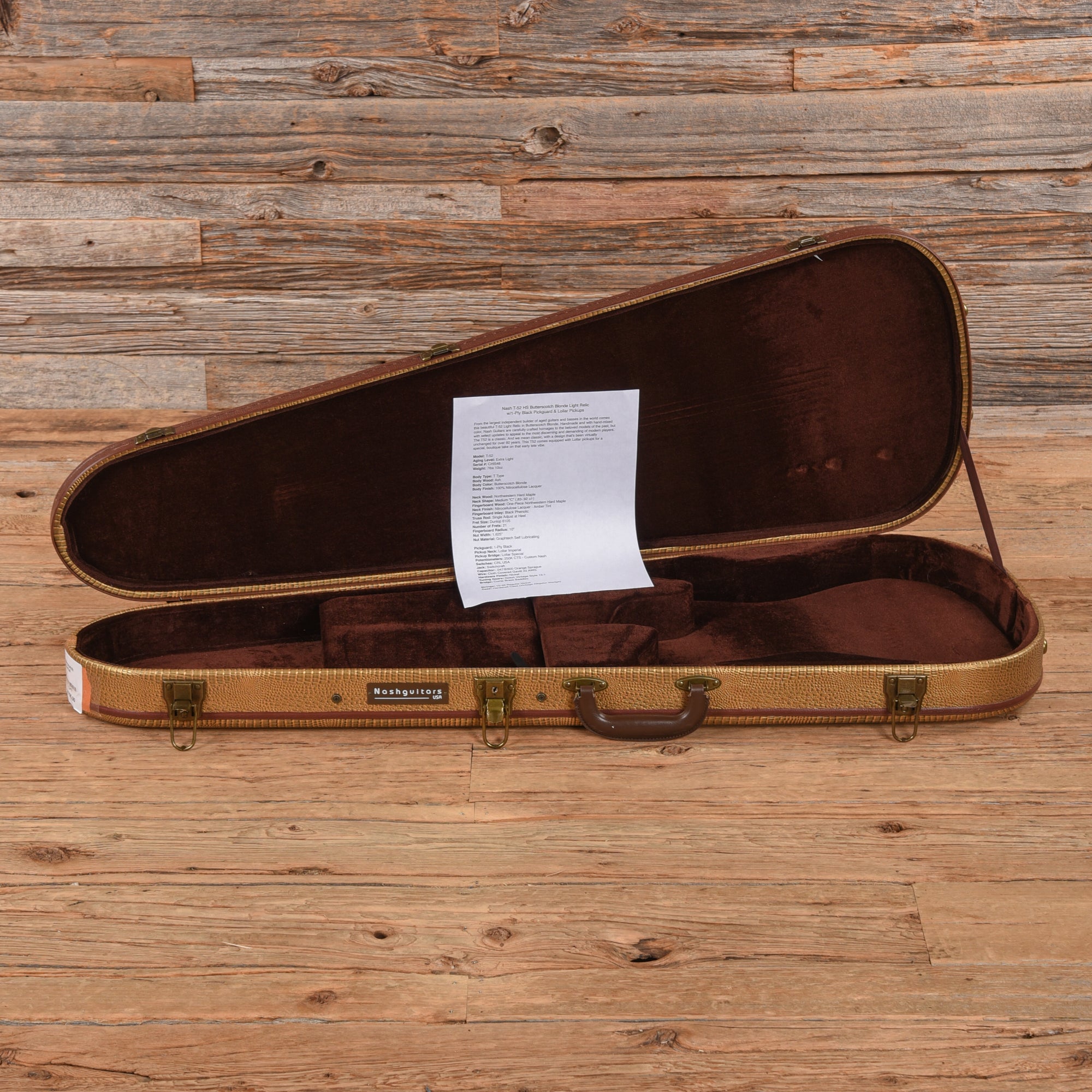 Nash T-52 Butterscotch Blonde 2021