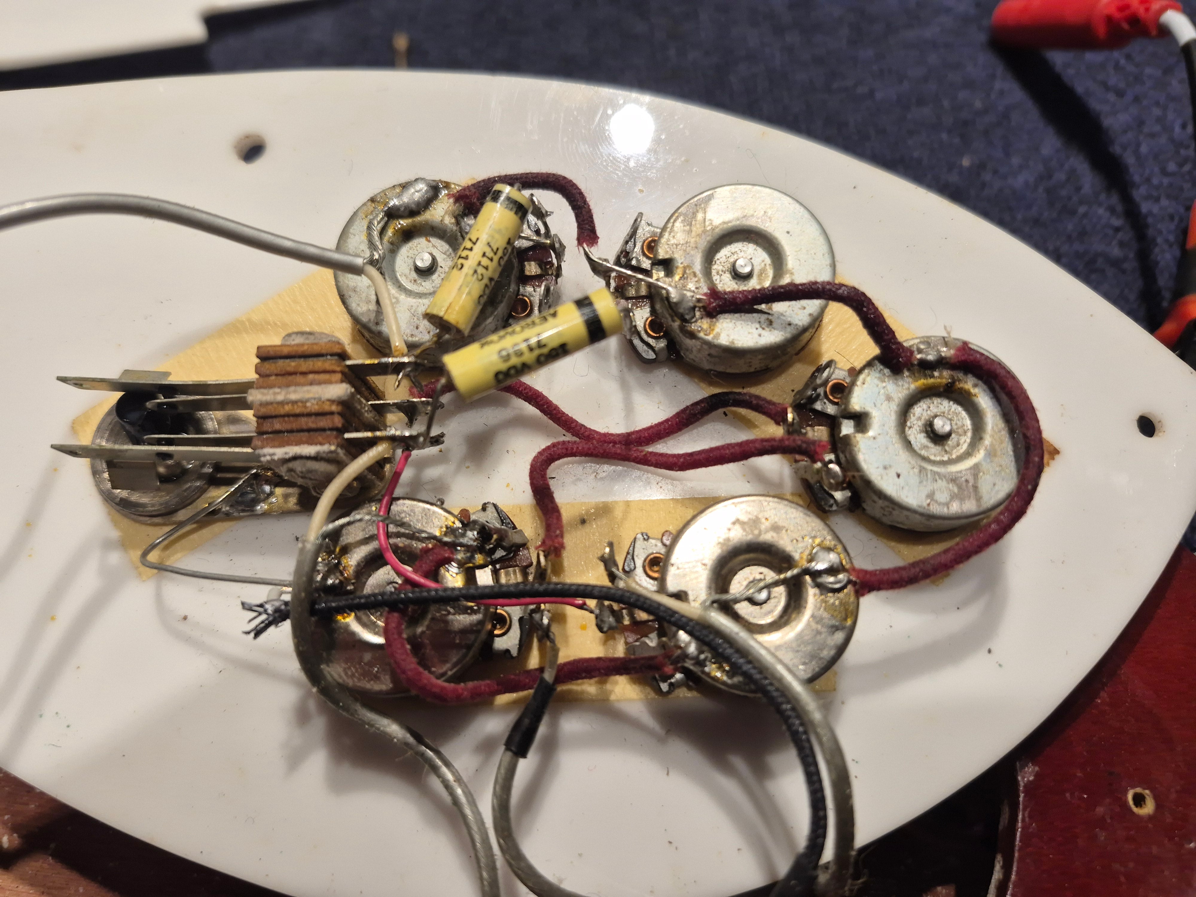 Rickenbacker 360SF Slanted Fret Burgundy 1972