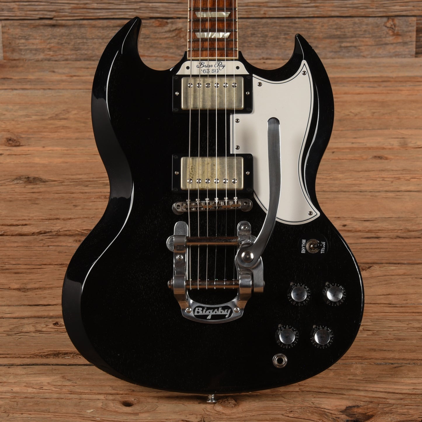 Gibson Custom Brian Ray ’63 SG Standard with Bigsby Silver Fox 2015