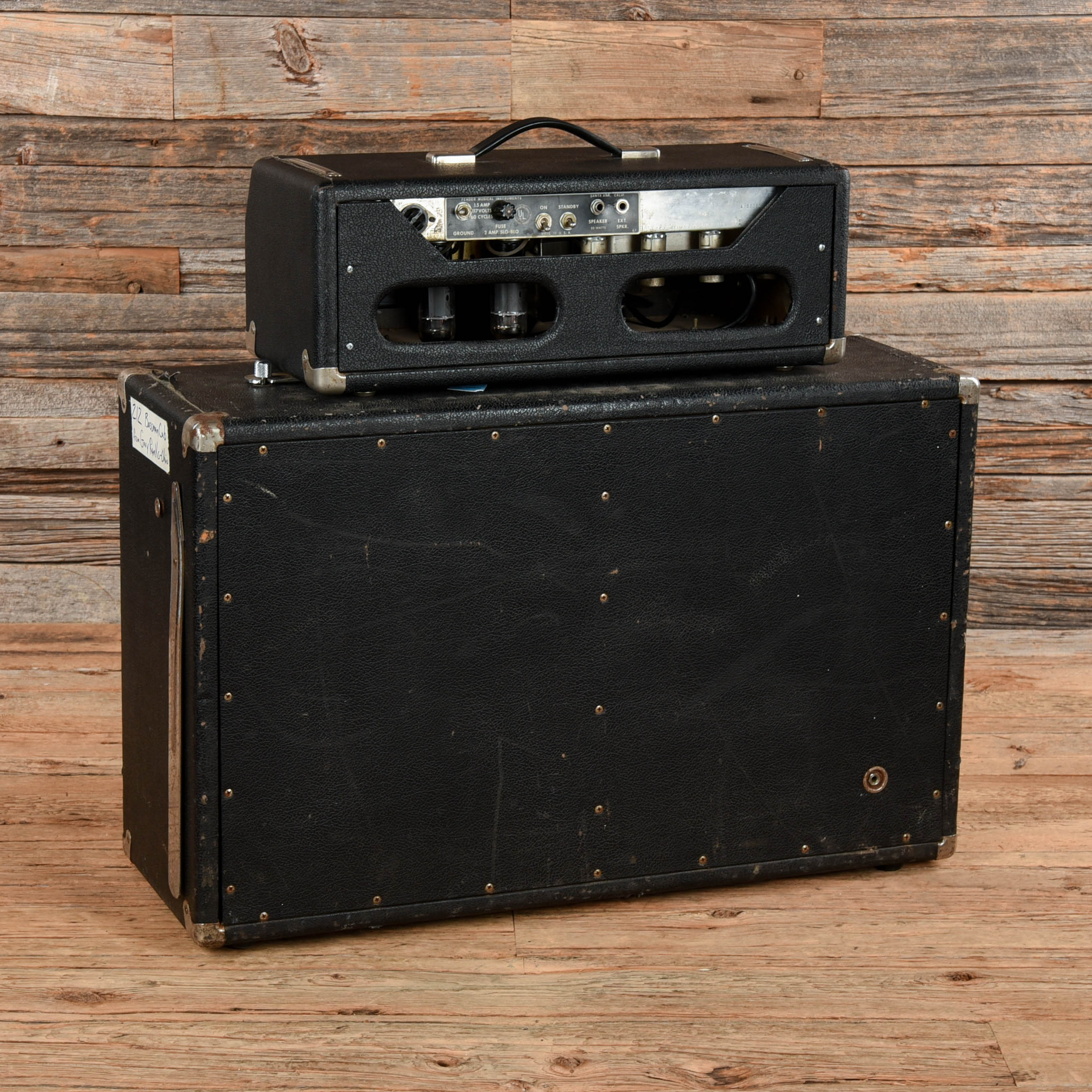 Fender Fender Bassman w/ Cab 1967  - Dave Amato of REO Speedwagon