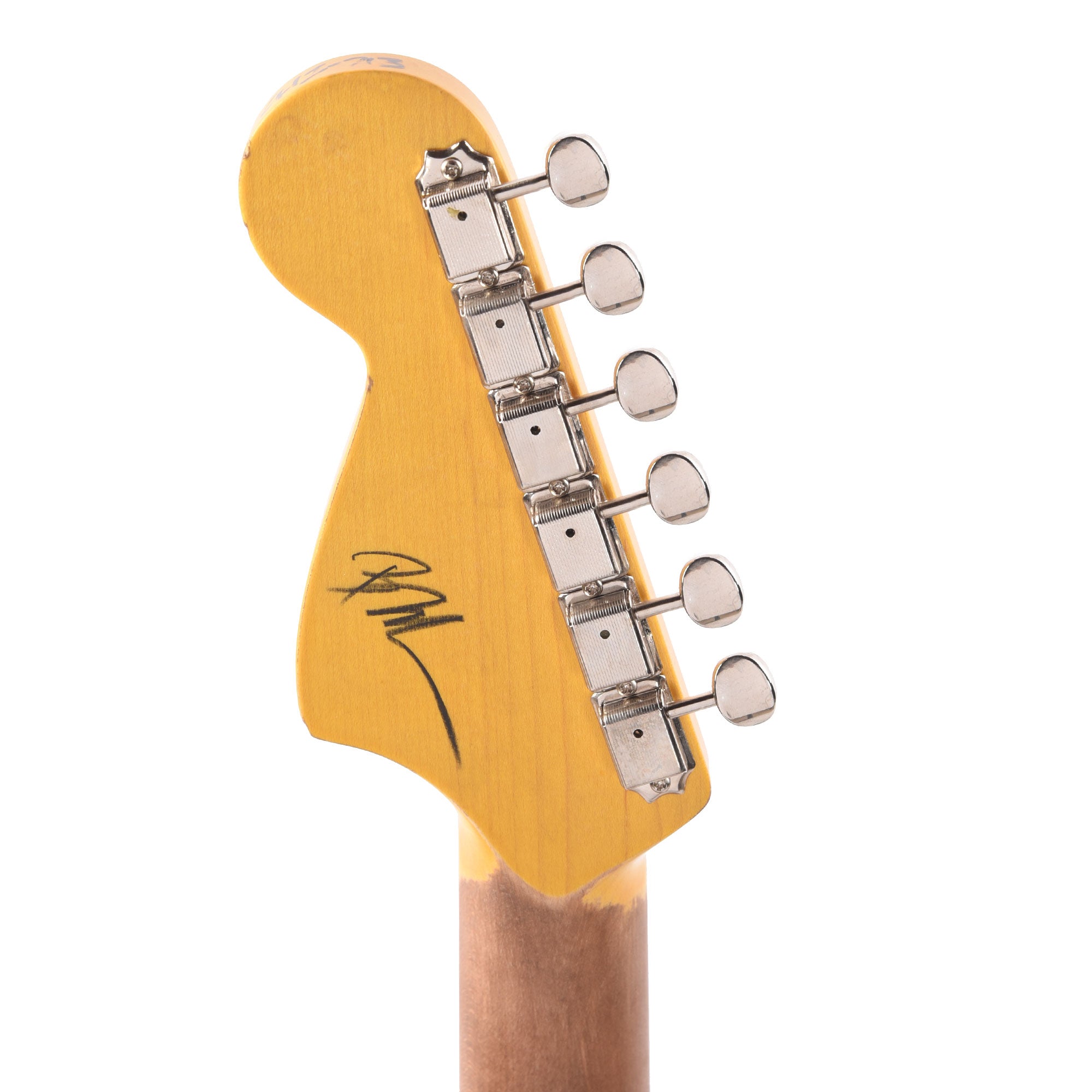 Nash JM-63 Sherwood Green Metallic Medium Relic w/Matching Headstock