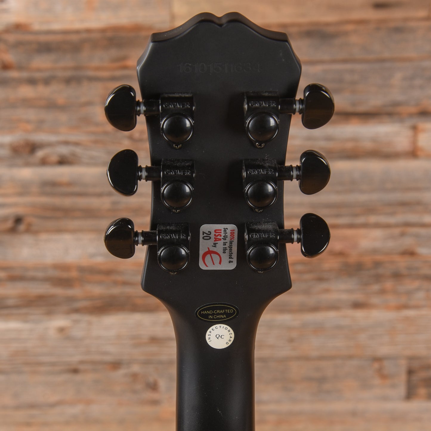 Epiphone Les Paul Studio Goth Black 2016
