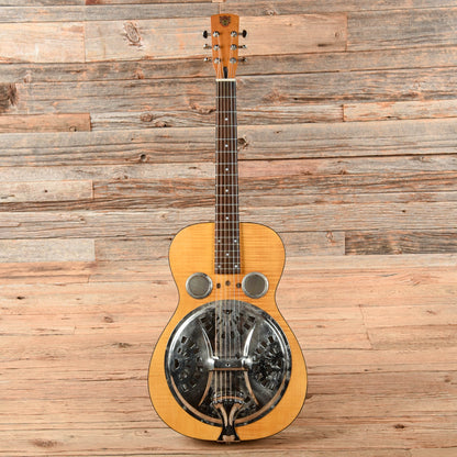 Dobro Hound Dog Deluxe Round Neck