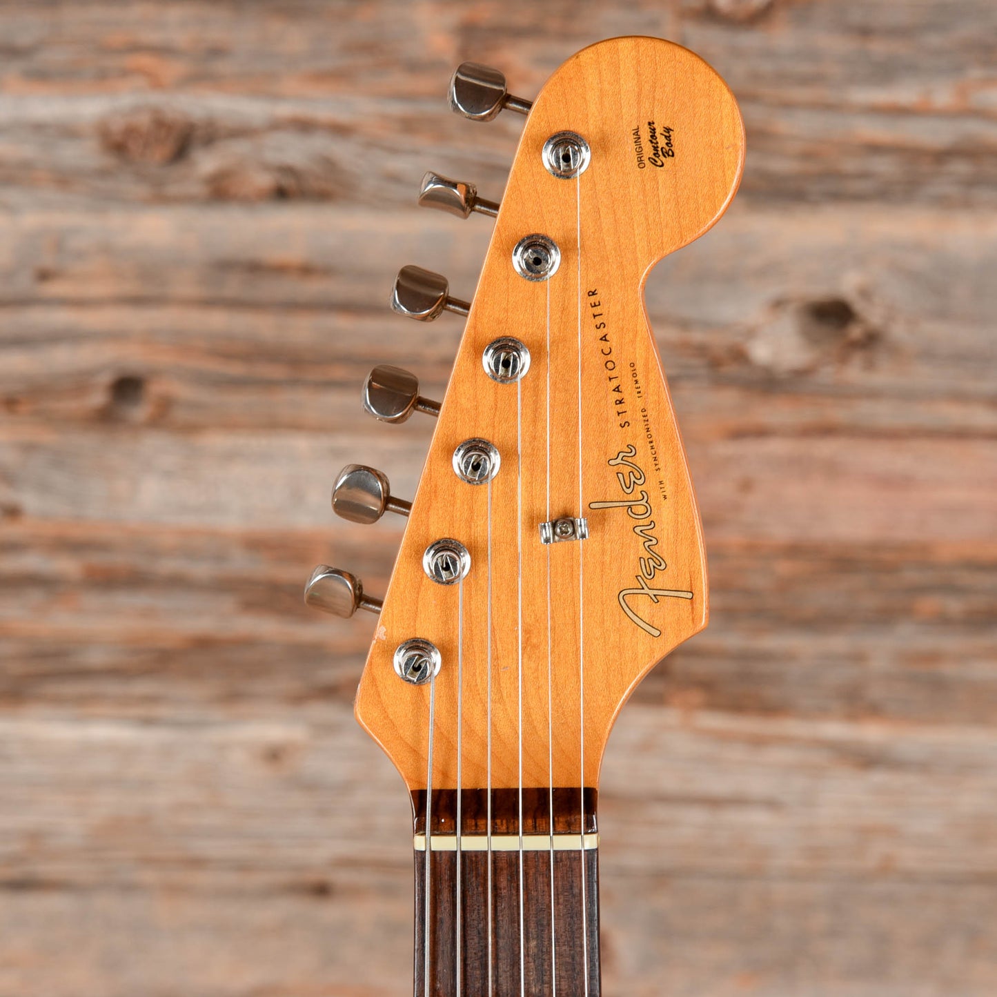 Fender American Vintage '62 Stratocaster Neck with Unknown Body Sea Foam Green Refin