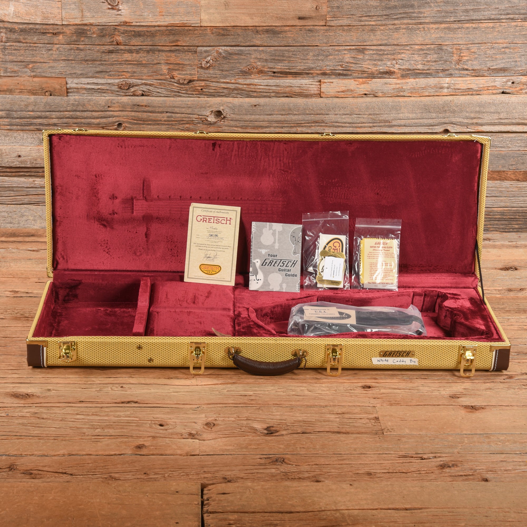 Gretsch Custom Shop G6199 Caddy Bo Relic Vintage White 2021