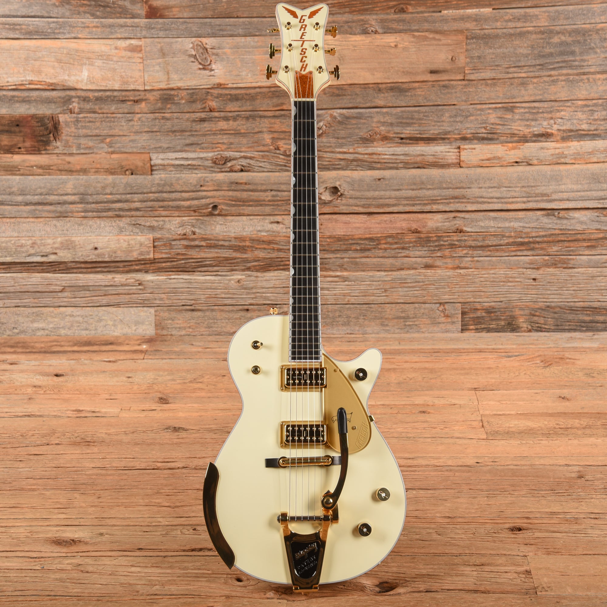 Gretsch G6134T-58 Vintage Select '58 Penguin with Bigsby Vintage White 2024