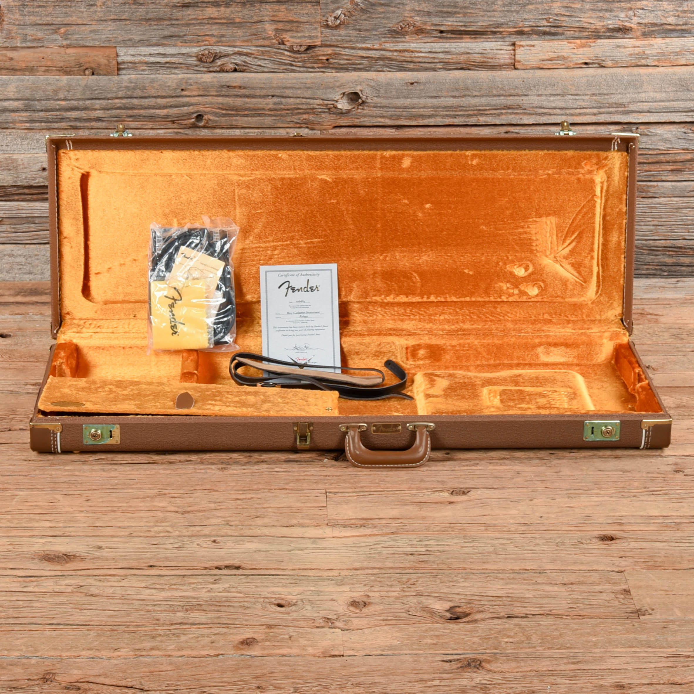 Fender Custom Shop Rory Gallager Stratocaster Sunburst 2005  - Dave Amato of REO Speedwagon