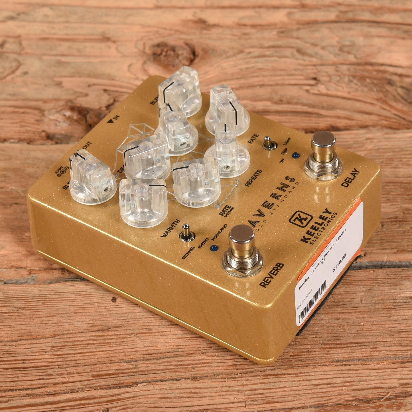 Keeley Caverns Reverb / Delay V2