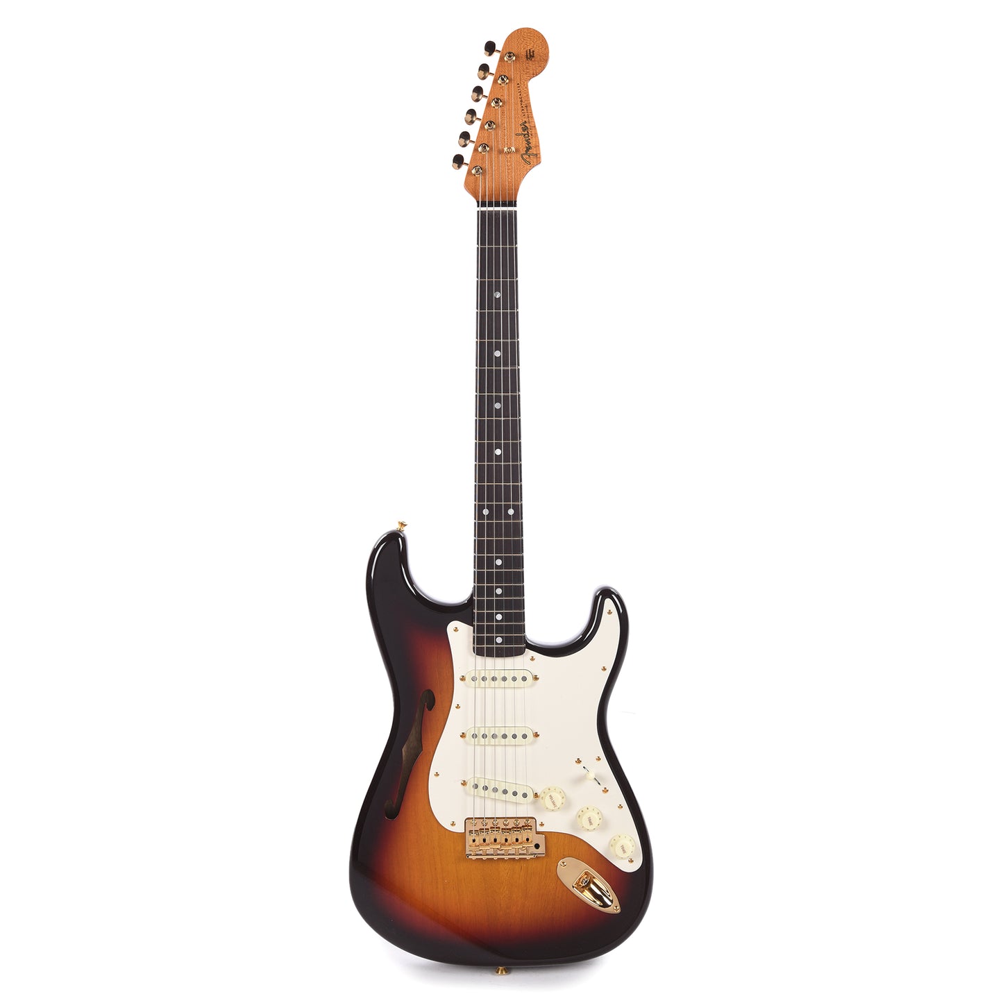 Fender Custom Shop Artisan Korina Stratocaster Chocolate 3-Color Sunburst