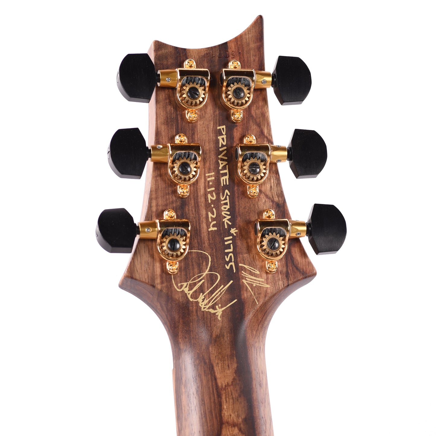 PRS Private Stock #11755 McCarty 594 Curly Maple/African Mahogany Sandstorm w/Hormigo Neck, Binding, Inlays, Rings, & Backplate