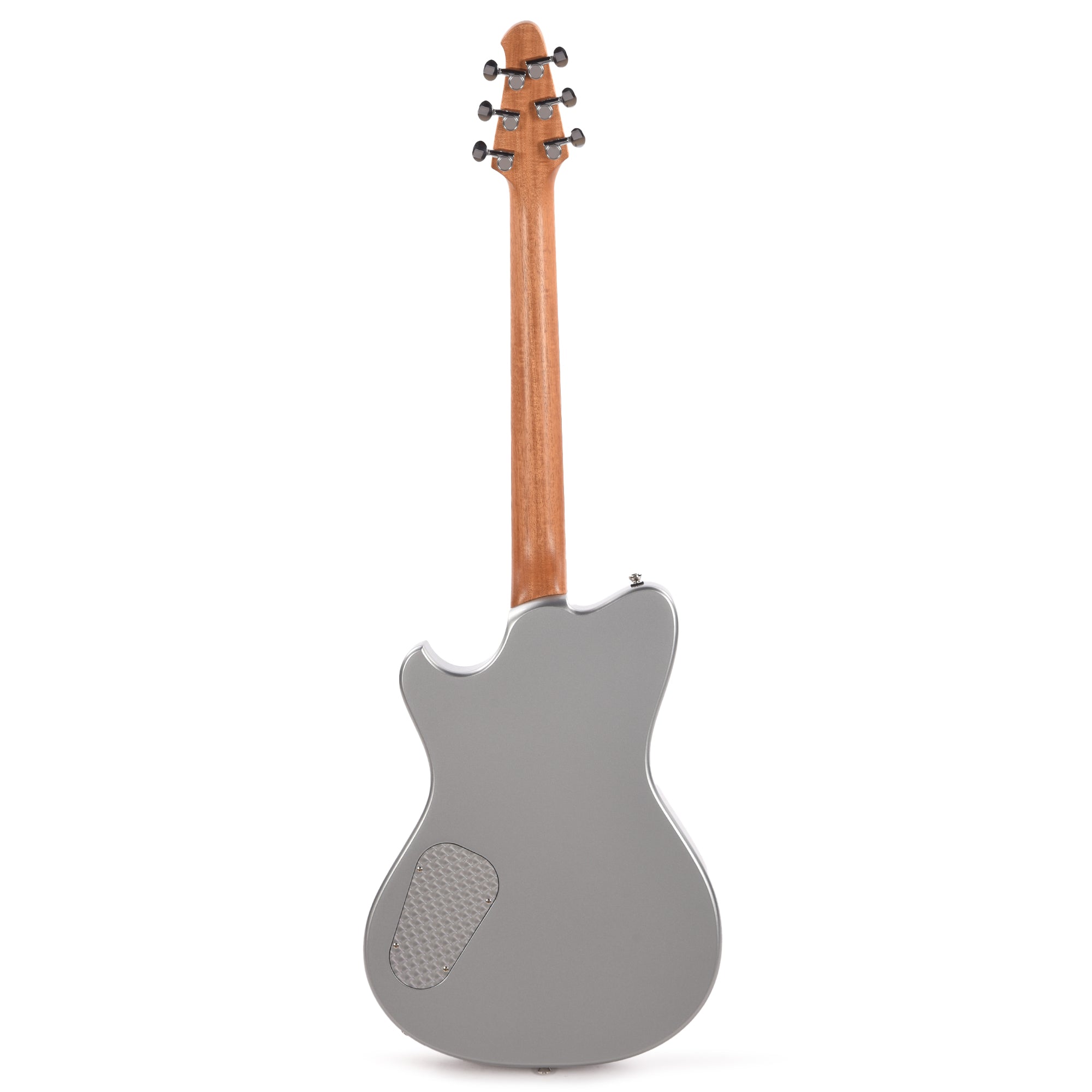 Powers Electric A-Type Dolomite Silver w/FF42 Engine Turned Pickups