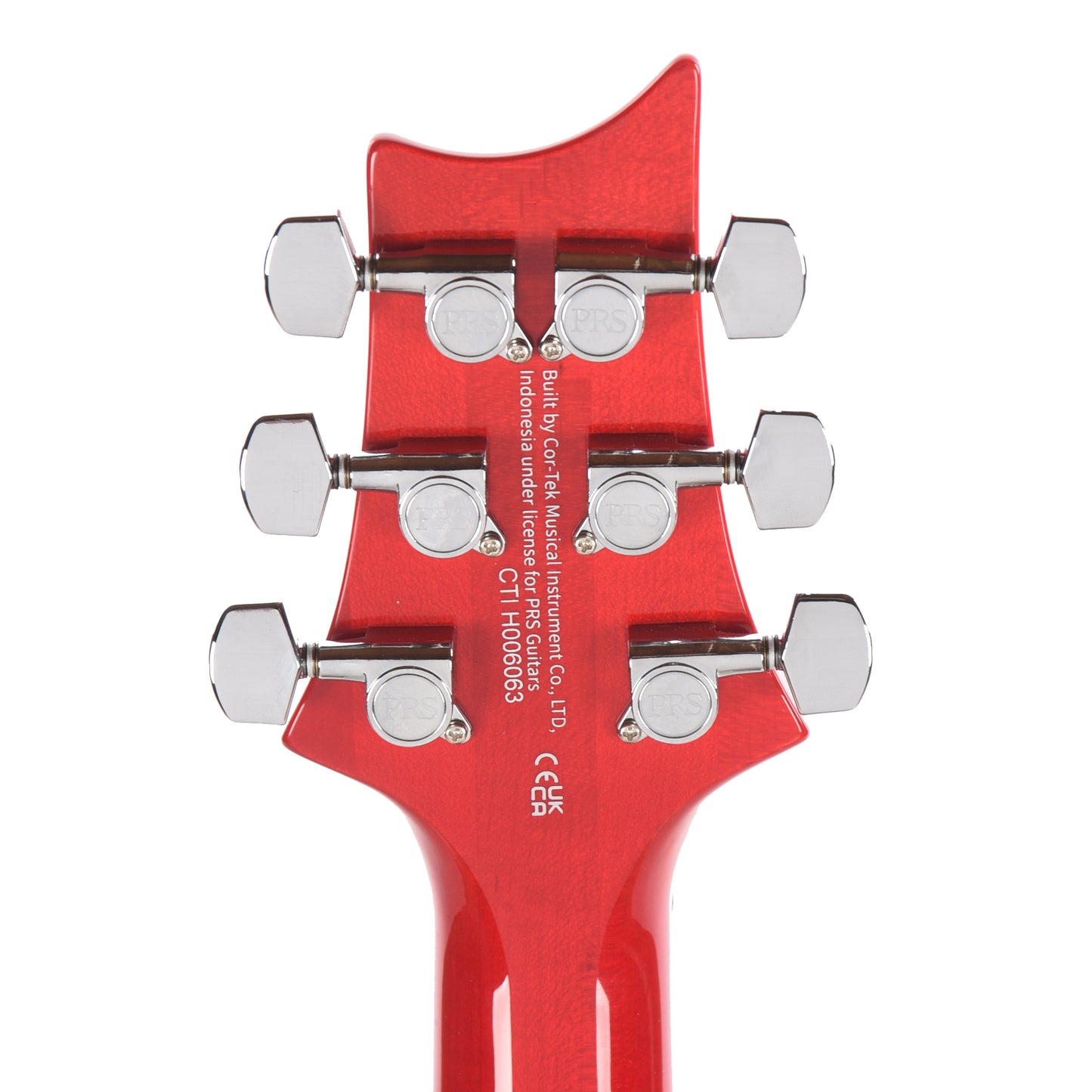 PRS SE Studio Charcoal Cherry Burst