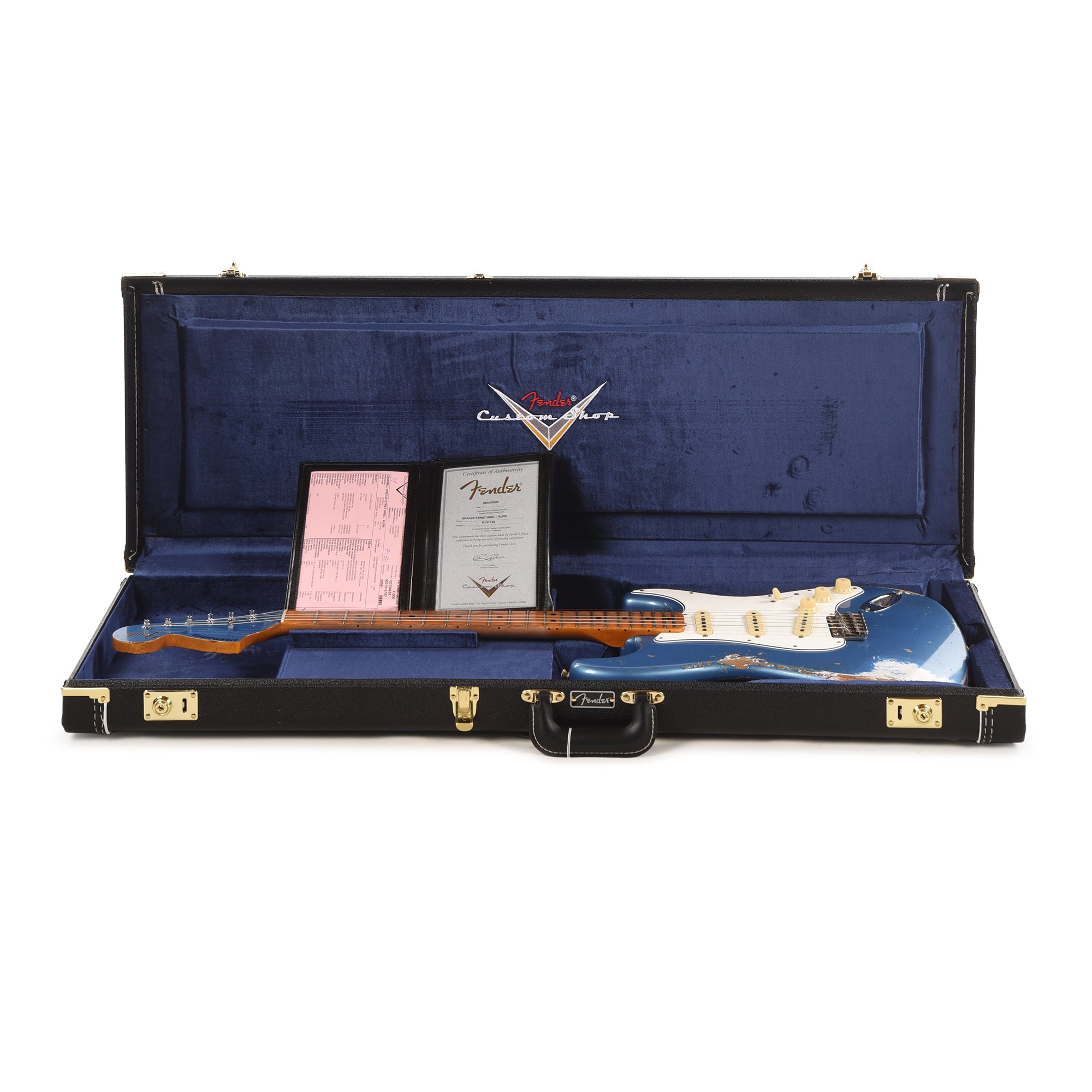 Fender Custom Shop Special Run 1969 Stratocaster Heavy Relic Aged Lake Placid Blue