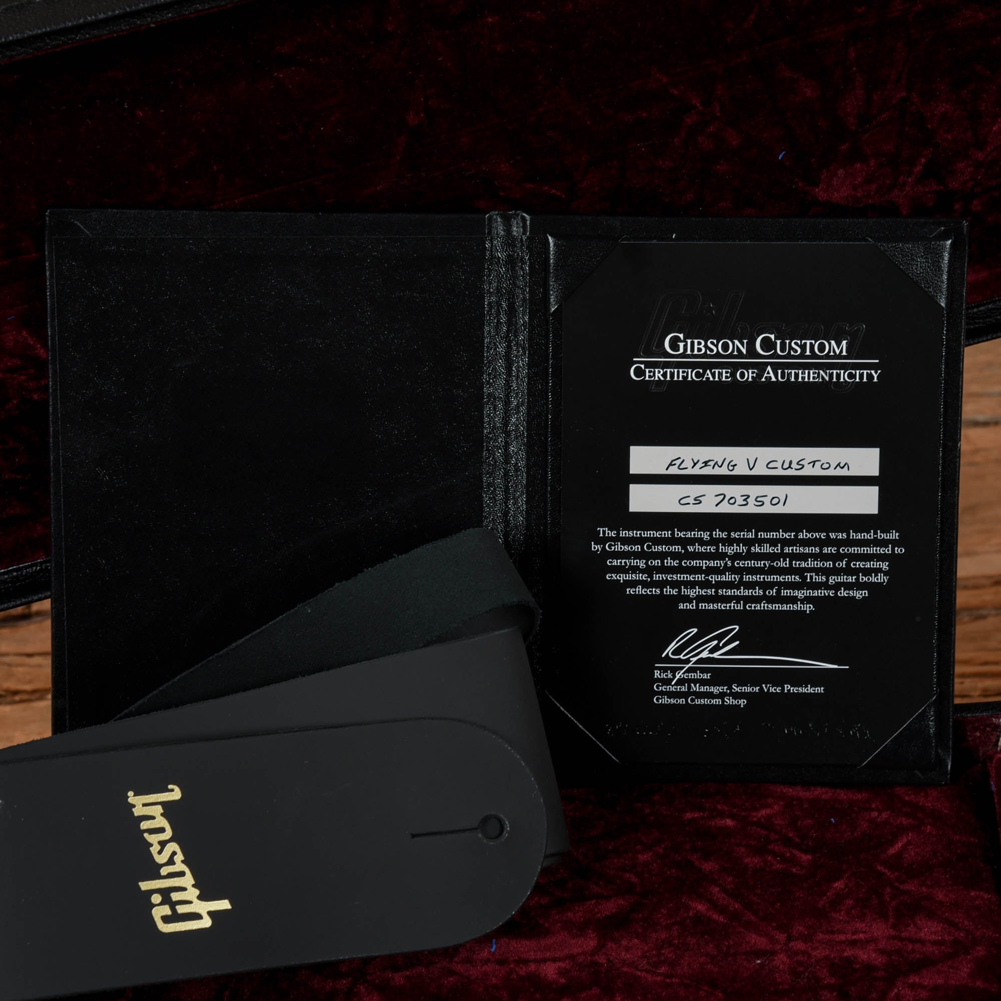 Gibson Custom Flying V Custom Ebony 2017