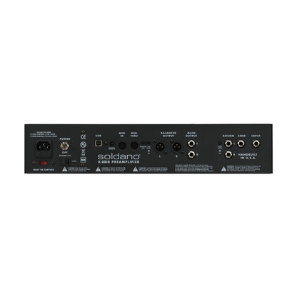 Soldano X88-IR Three Channel All-Tube Stereo Rackmount Preamplifier Limited Edition