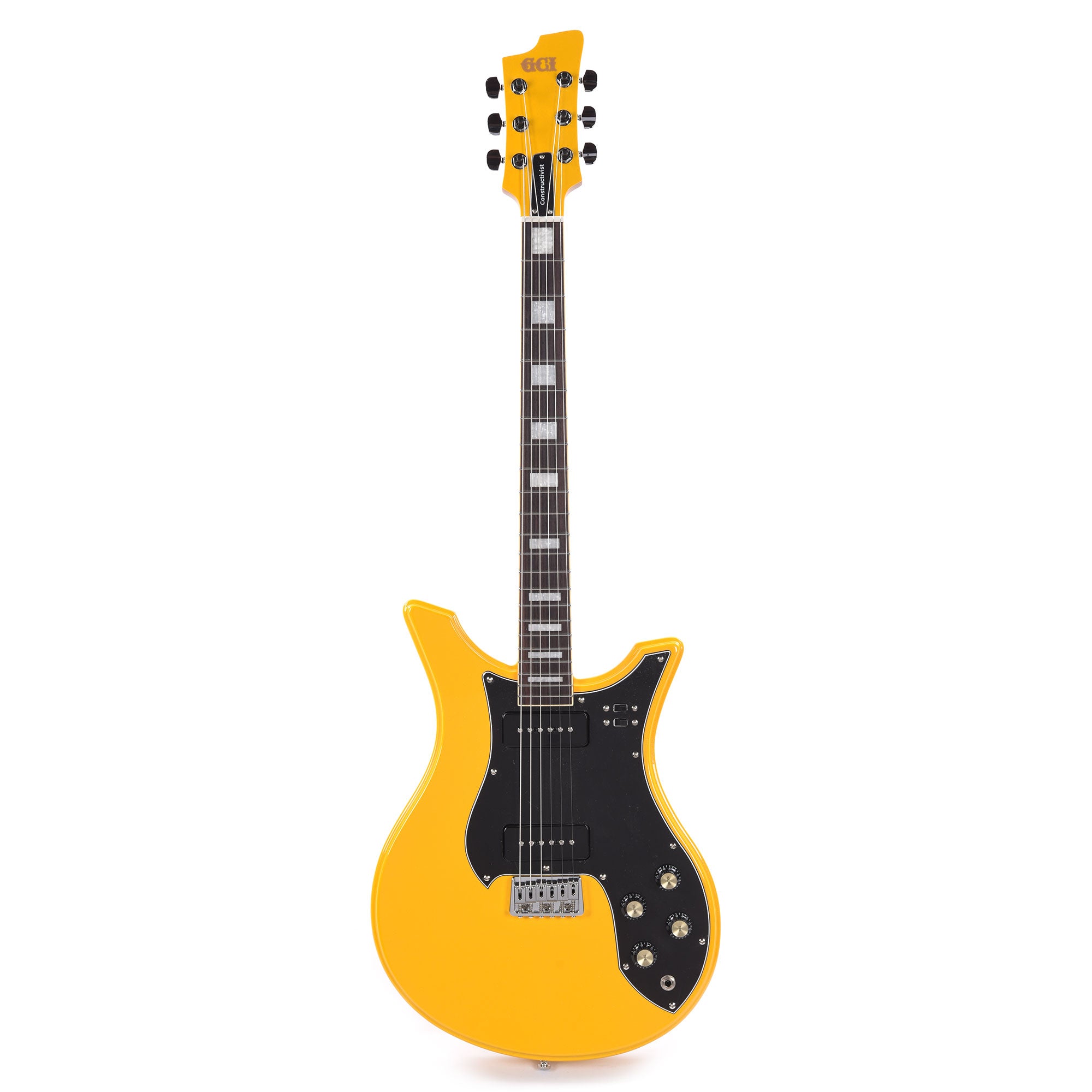 GCI Constructivist Guitar Gloss Spice Yellow