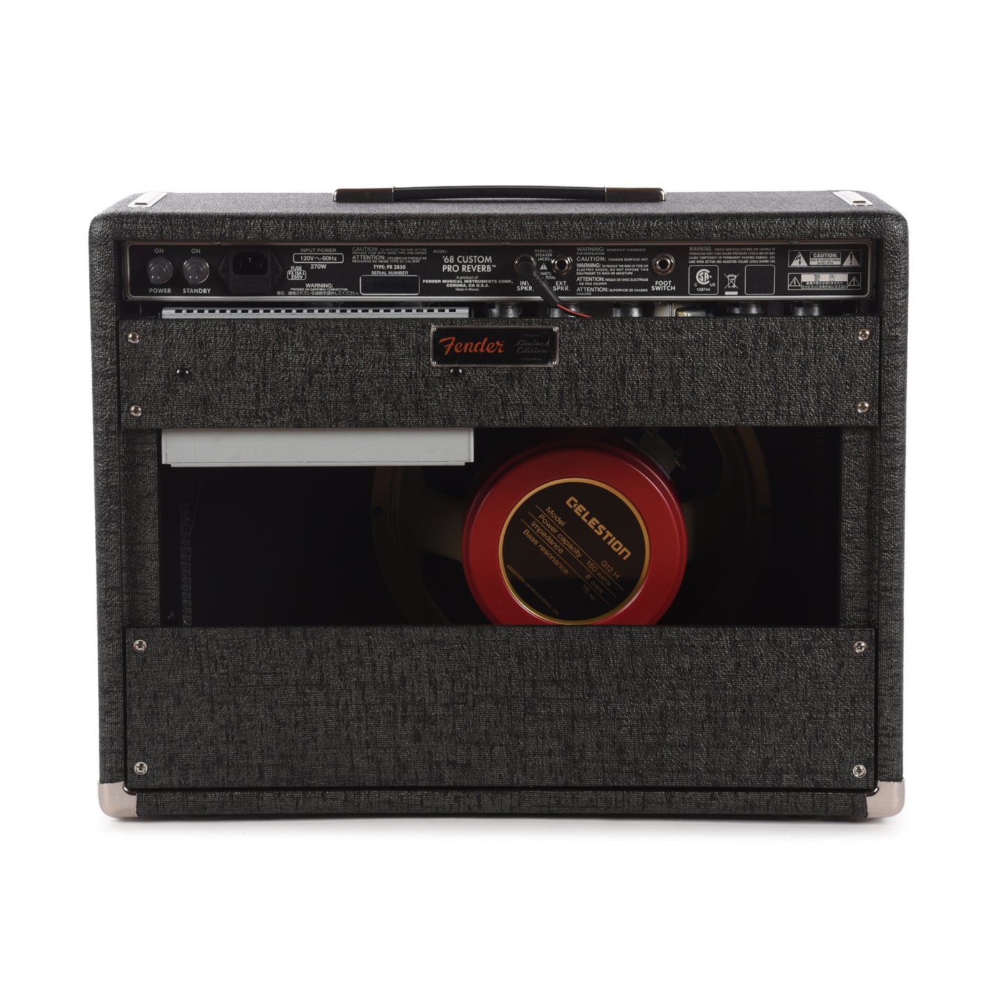 Fender FSR '68 Custom Pro Reverb 40w 1x12 Combo Pewter w/ Celestion Redback