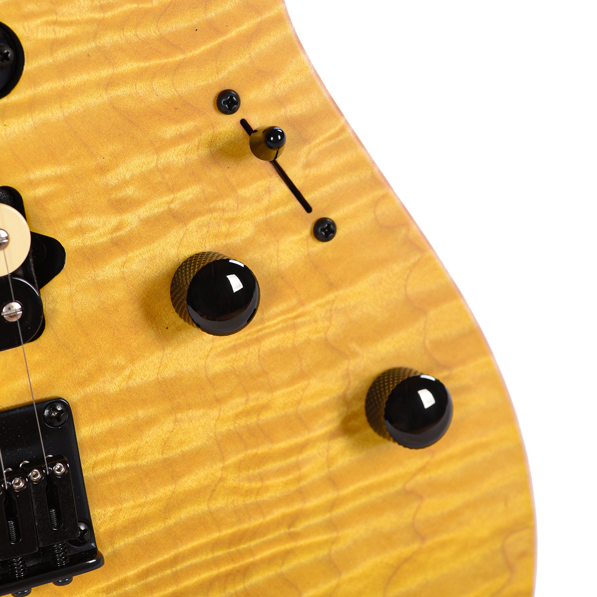 Suhr Custom Modern Trans Lemon Yellow w/CME-Selected Quilt Maple Top