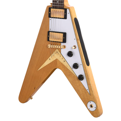 Gibson Custom Shop 1958 Korina Flying V Reissue Natural w/White Pickguard