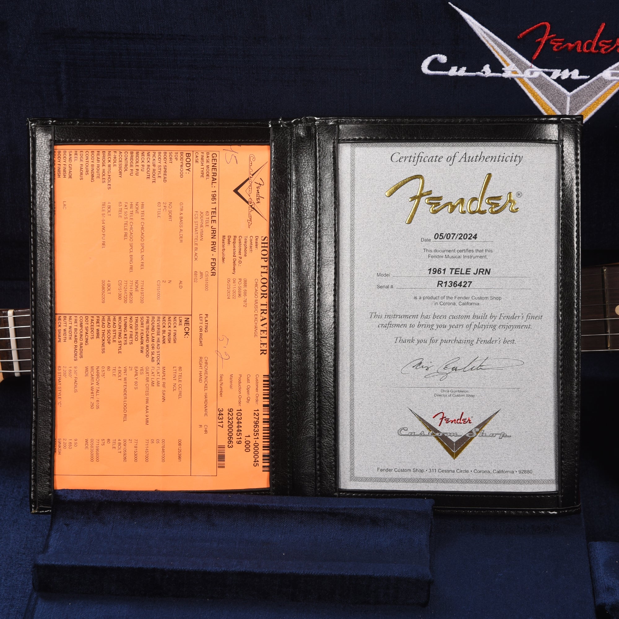 Fender Custom Shop 1961 Telecaster 