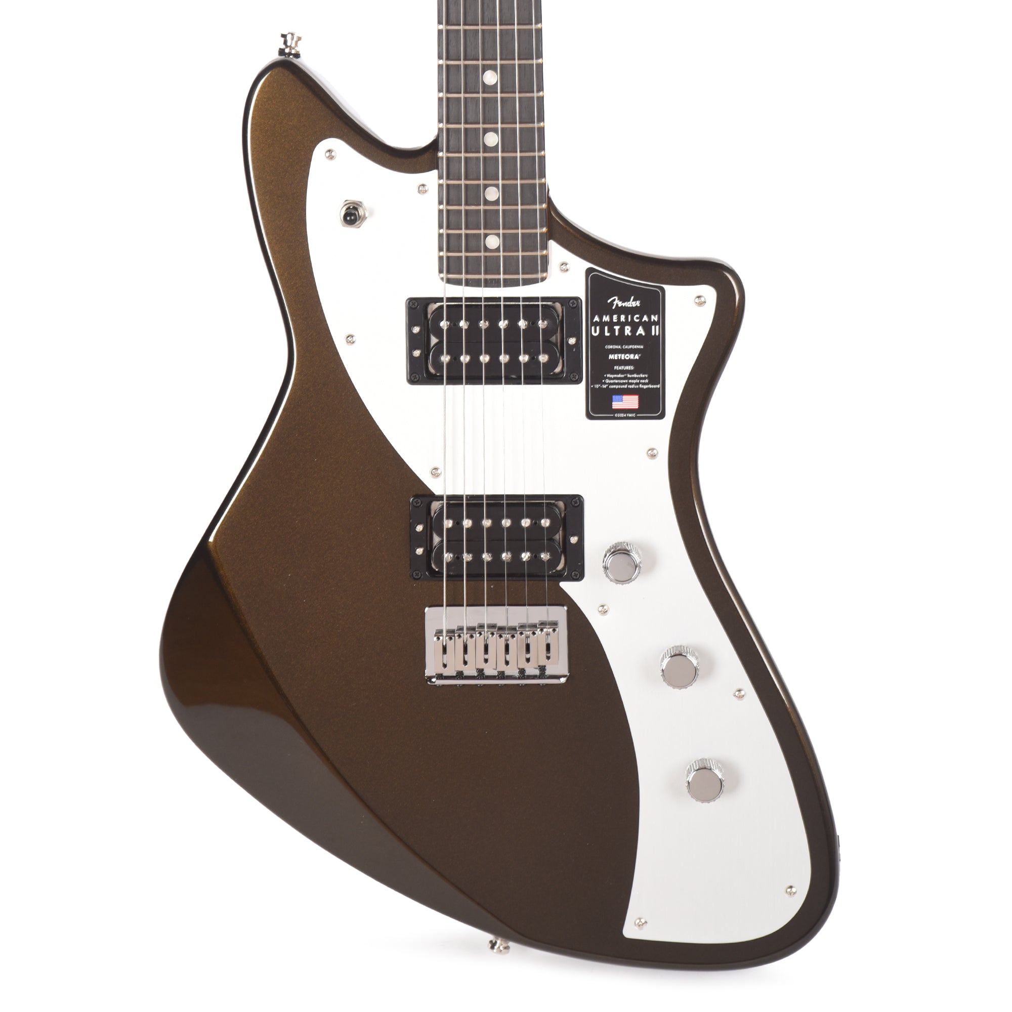 Fender American Ultra II Meteora Texas Tea