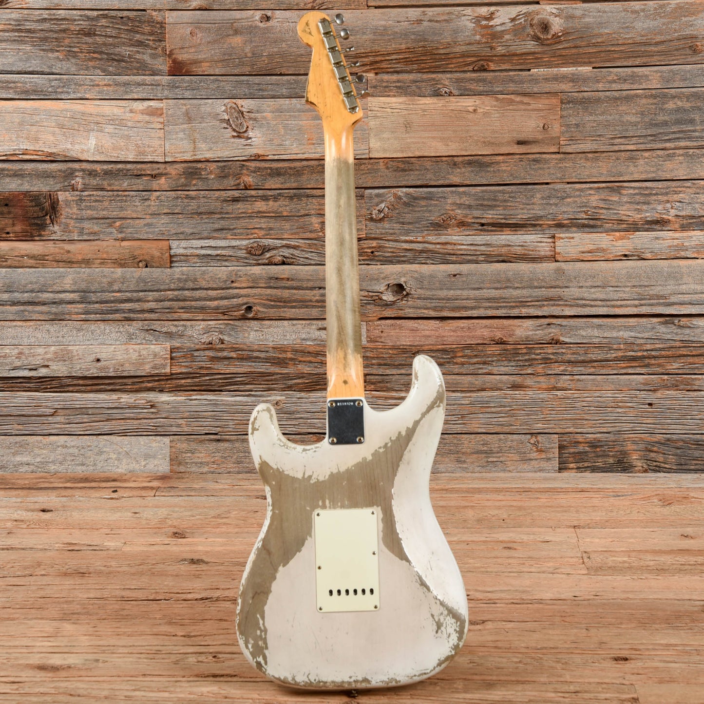 Fender Custom Shop Masterbuilt Austin MacNutt '59 Stratocaster HSS Ultra Heavy Relic Olympic White 2022