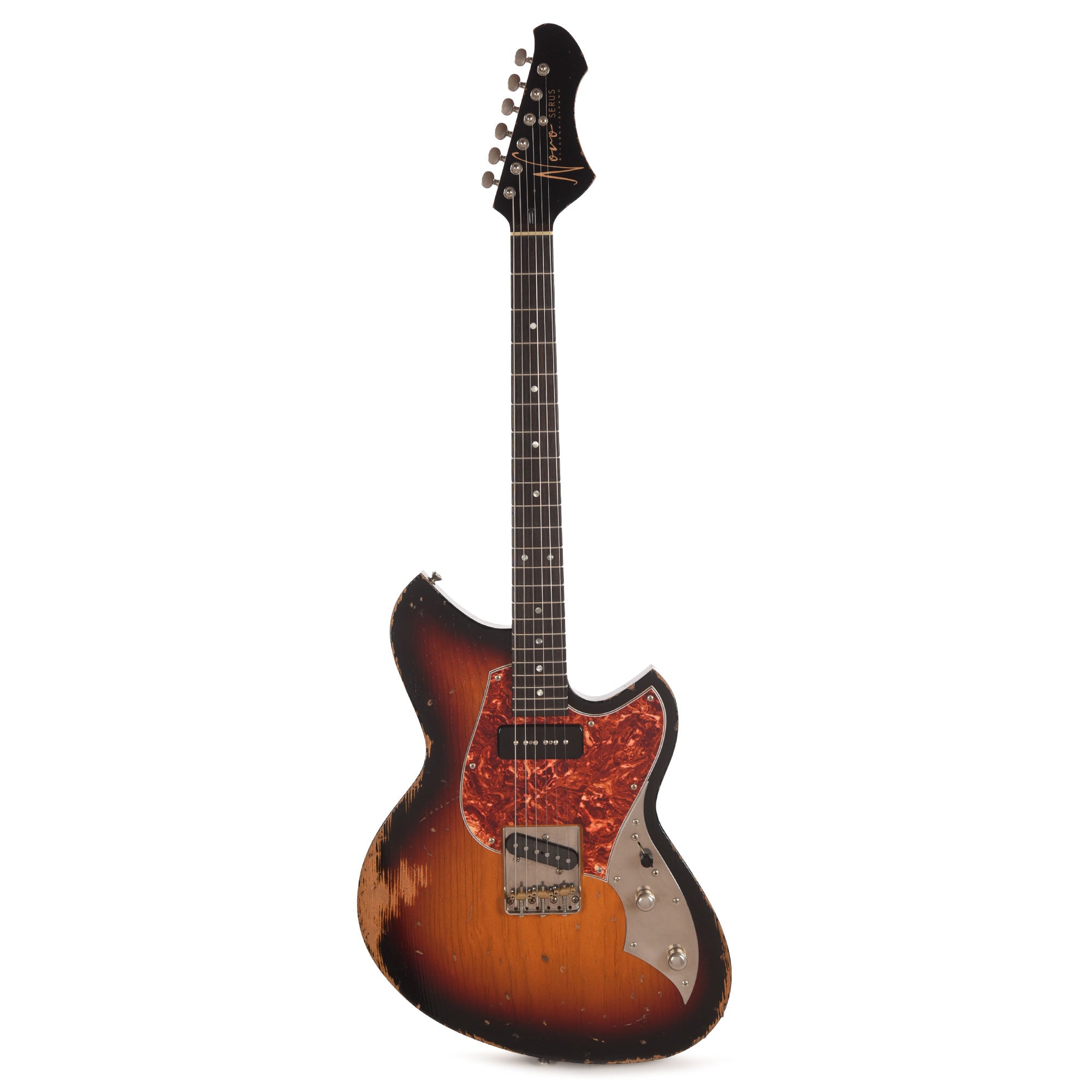 Novo Dealer Limited Serus T 3-Tone Burst Medium Distress  w/Fralin High Output Tele Pickups
