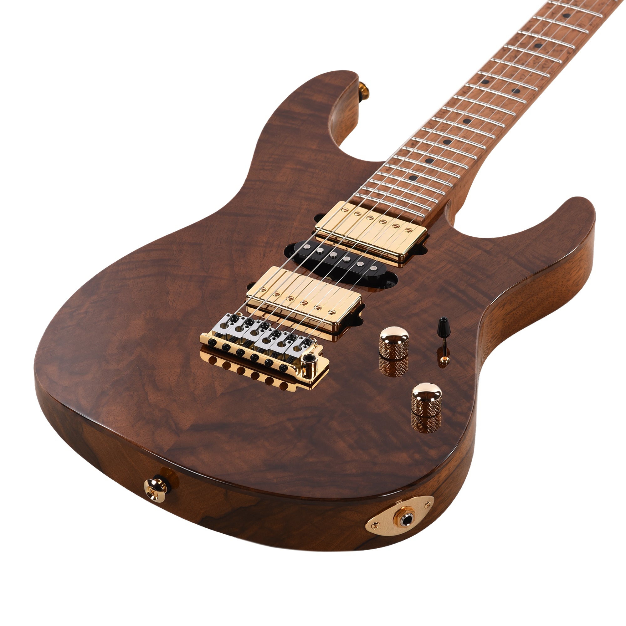 Suhr Custom Modern Vintage Natural w/CME-Selected Figured Walnut Top