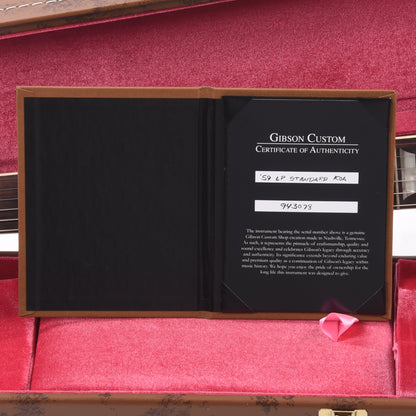 Gibson Custom Shop 1959 Les Paul Standard "CME Spec" Koa Natural Darkback Gloss w/Carmelita Neck