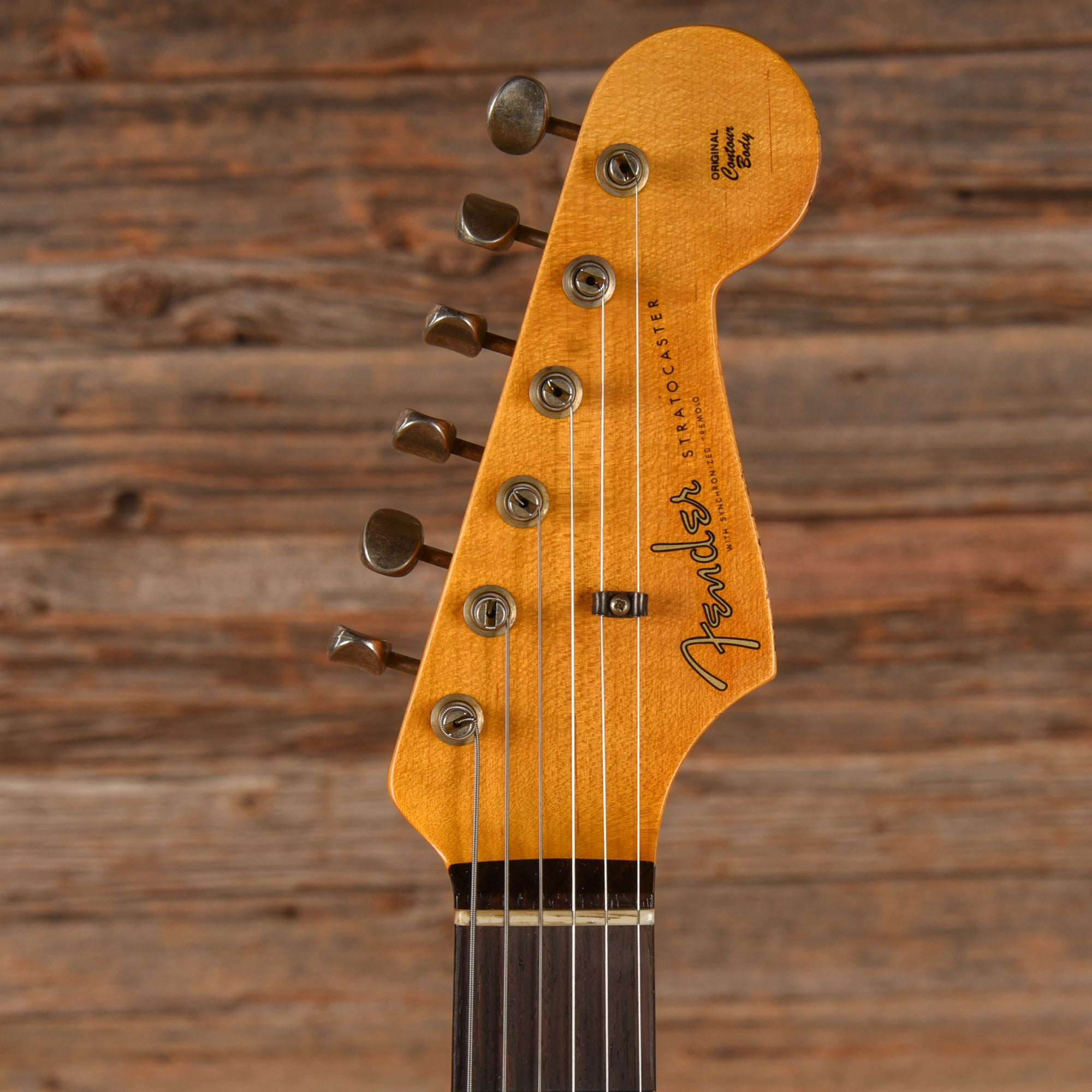 Fender Custom Shop 61 Stratocaster Heavy Relic Sunburst 2024