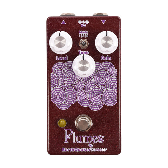 EarthQuaker Devices Plumes Overdrive Pedal One-of-a-Kind #14