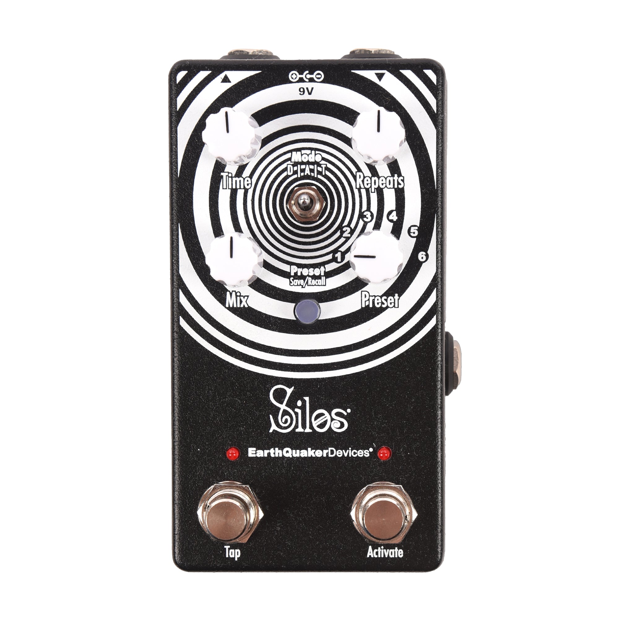 EarthQuaker Devices Silos Multi-Generational Time Reflection Device Delay Pedal One-of-a-Kind #07