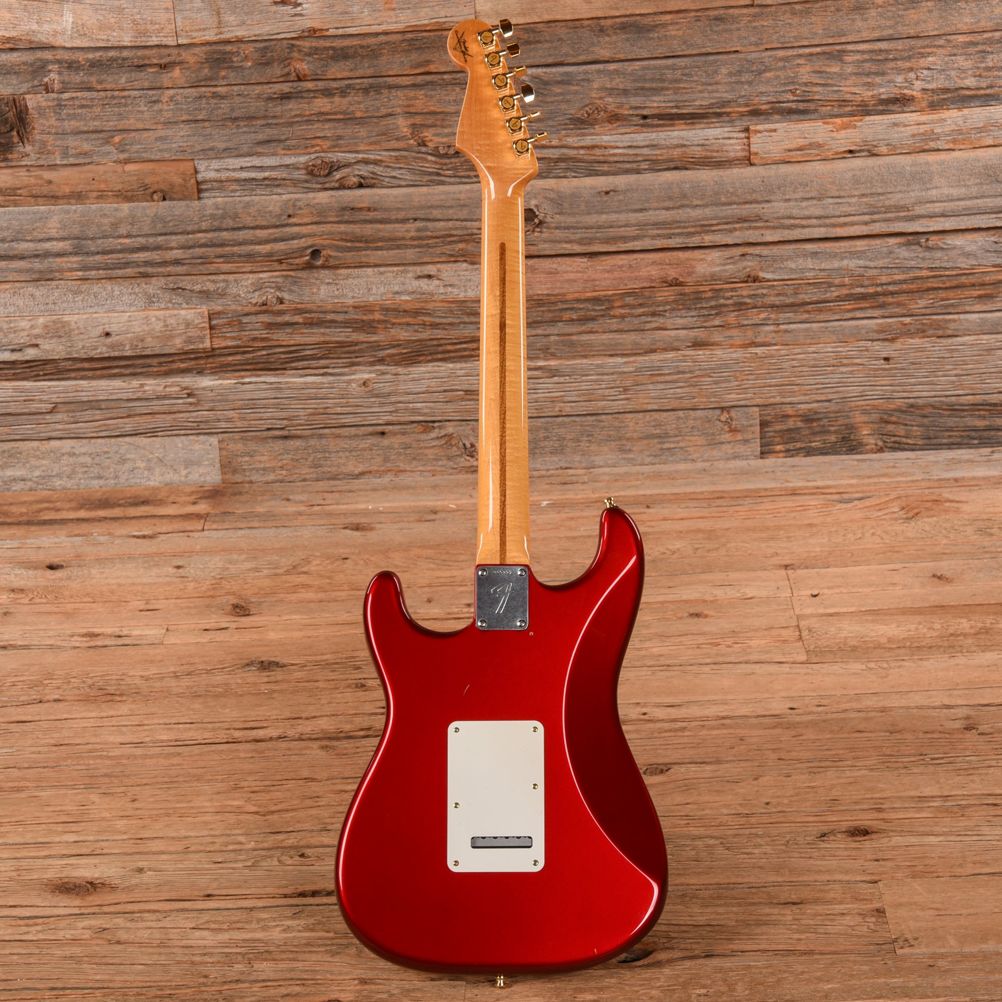 Fender Custom Shop Stratocaster Neck on Unknown Body Candy Apple Red