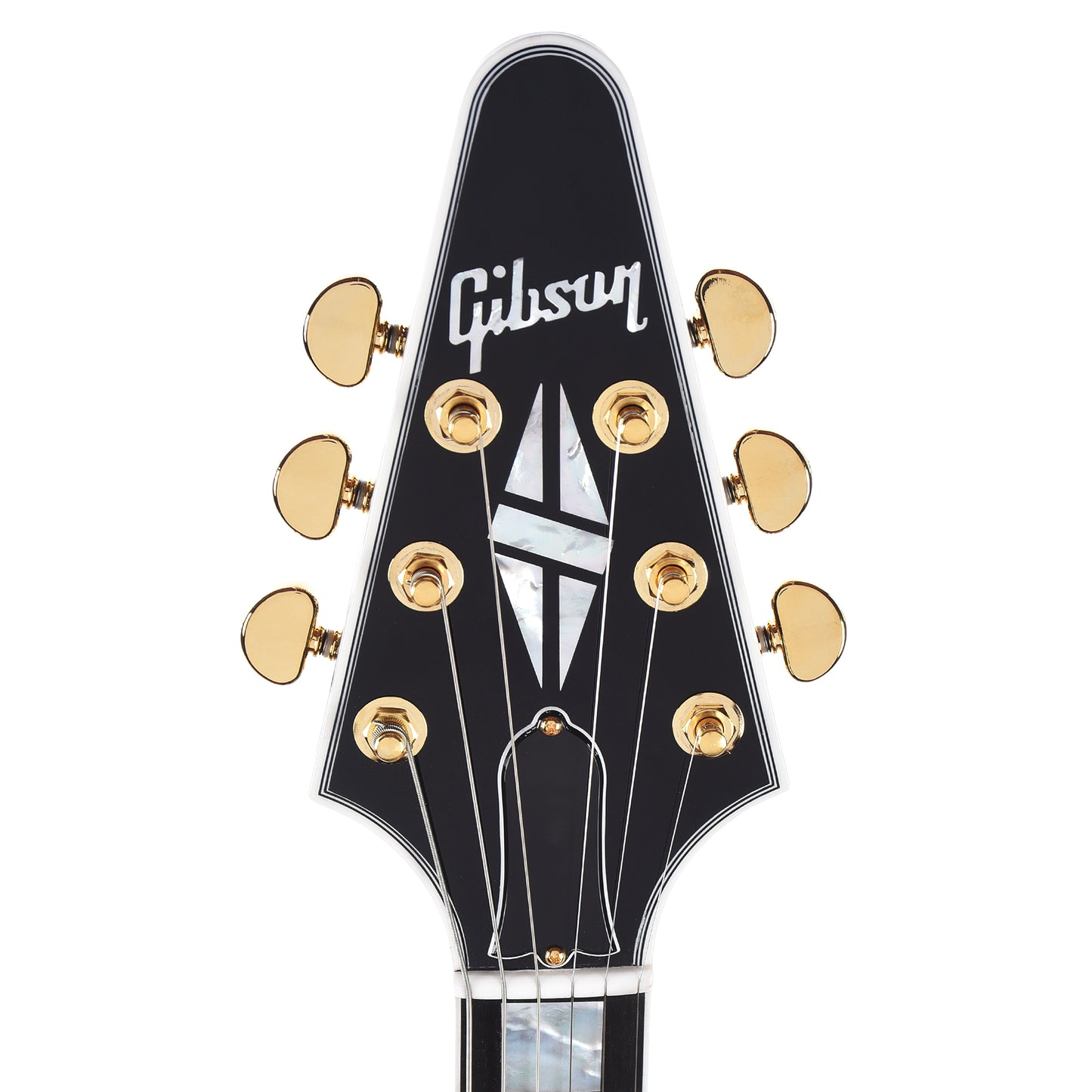 Gibson Custom Shop Flying V Custom Ebony Gloss w/Ebony Fingerboard