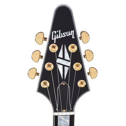 Gibson Custom Shop Flying V Custom Ebony Gloss w/Ebony Fingerboard