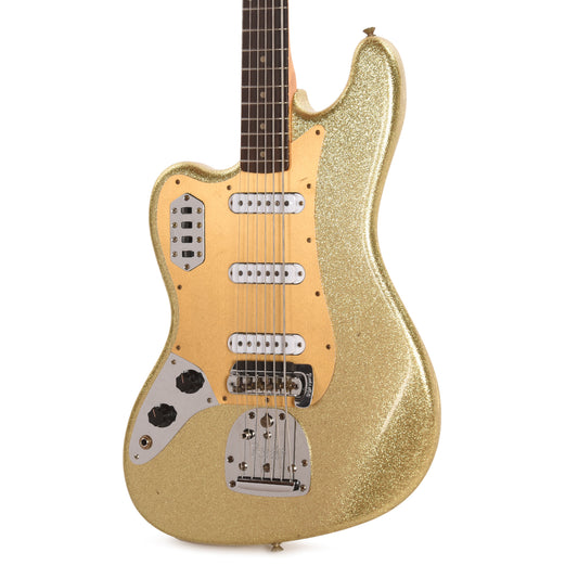 Fender Custom Shop 1962 Bass VI Journeyman Relic Aged Surf Burst Sparkle LEFTY