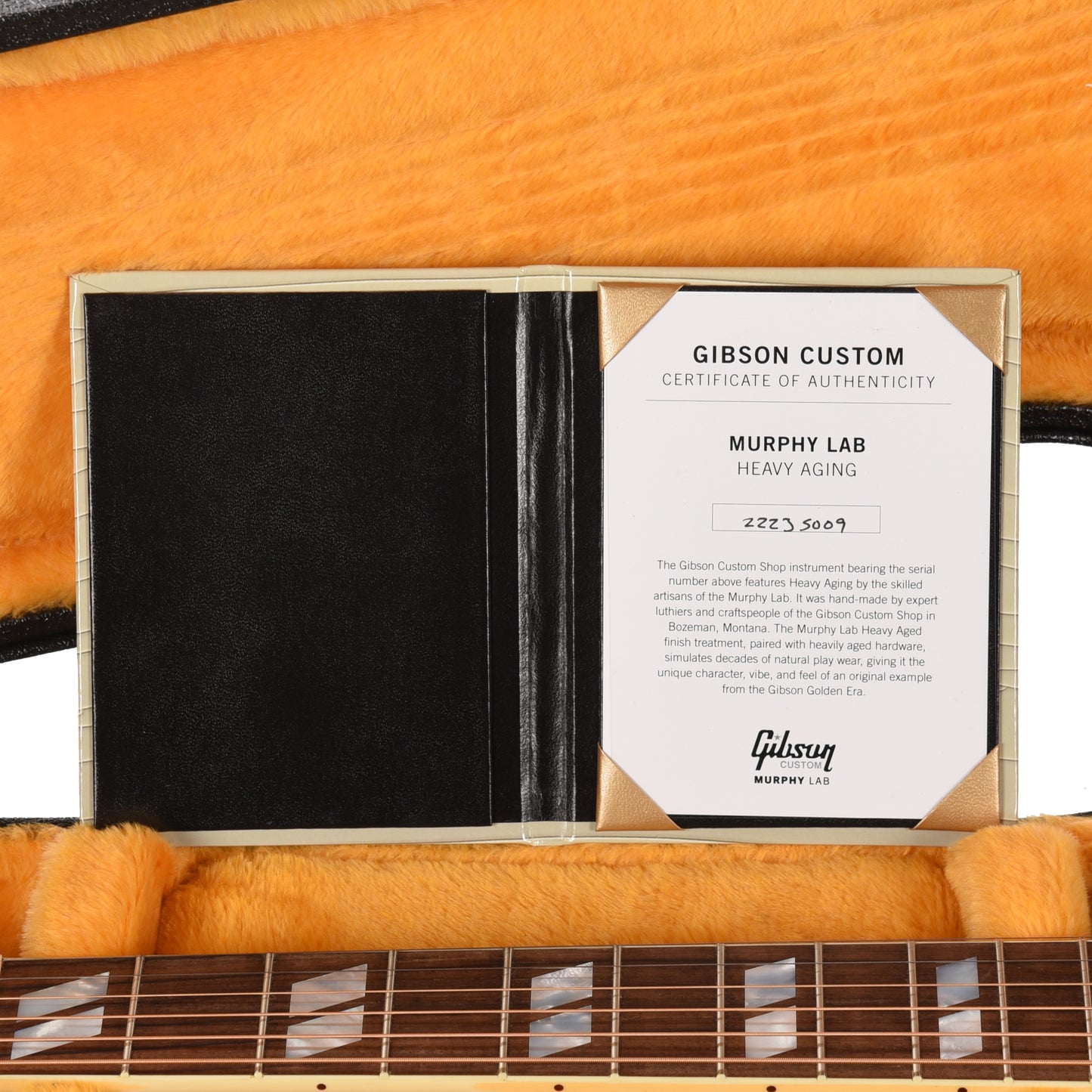 Gibson Custom Shop 1960 Hummingbird Washed Cherry Sunburst Murphy Lab Heavy Aged