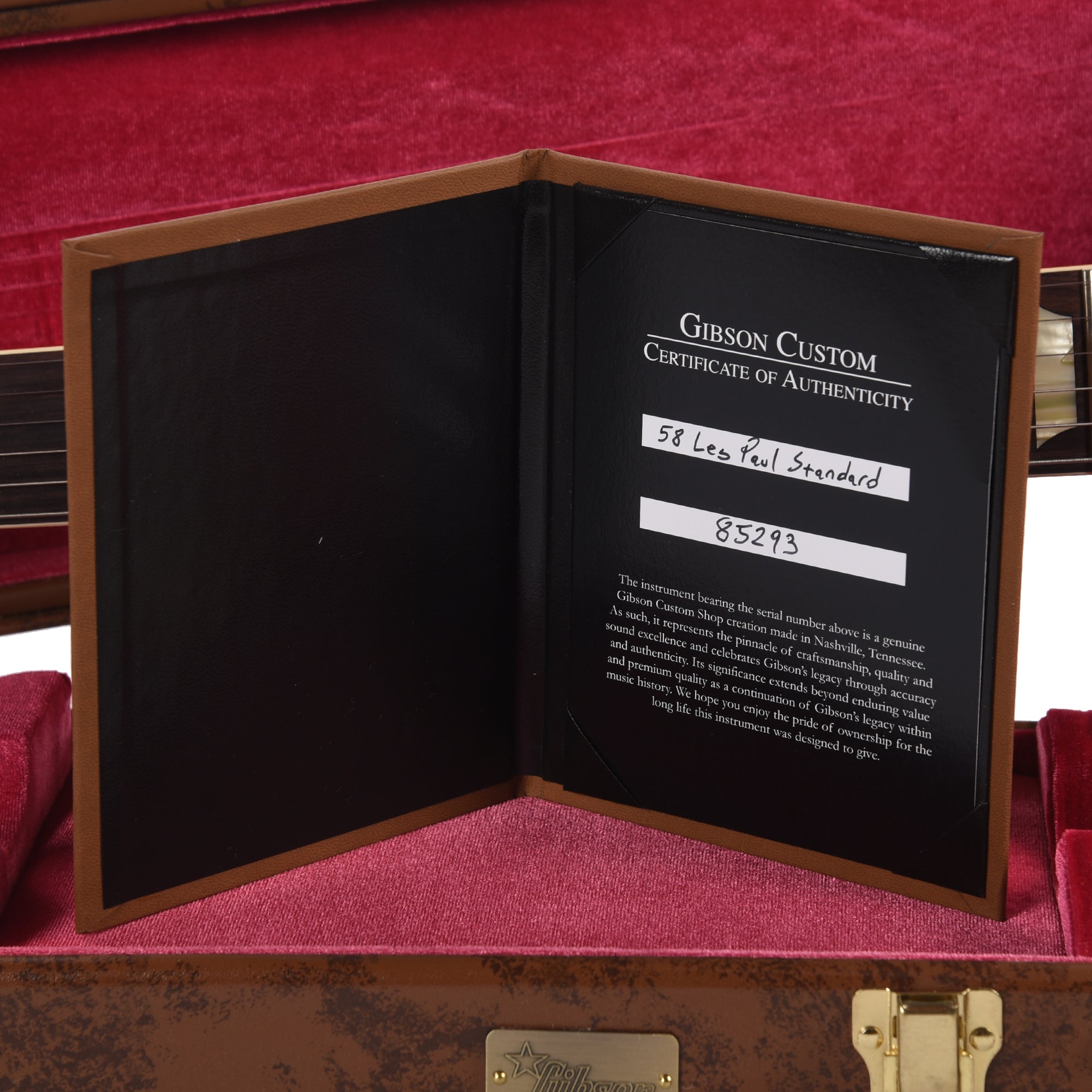 Gibson Custom Shop 1958 Les Paul Standard 