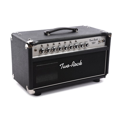 Two Rock TS1 100W Head Silver Anodized Chasis Black Bronco Tolex w/Silver Skirted Knobs