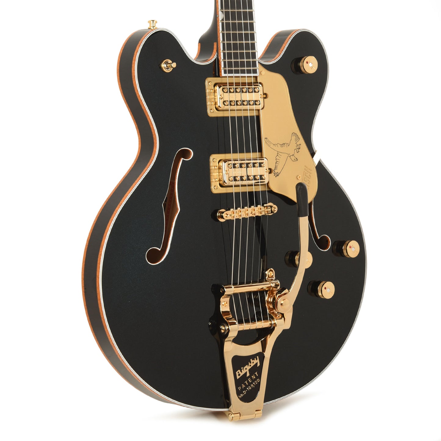 Gretsch Limited Edition Professional Falcon Center Block LTD Double-Cut Midnight Sapphire w/String-Thru Bigsby