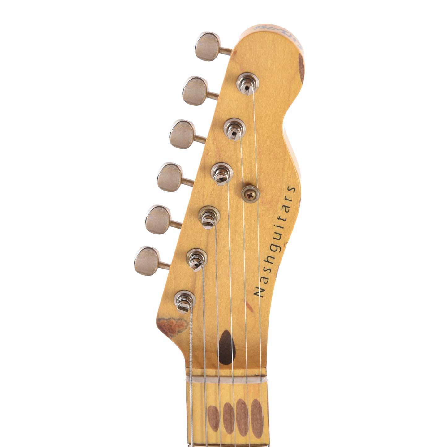 Nash T-52 Ash Butterscotch Blonde Heavy Relic w/Neck P-90