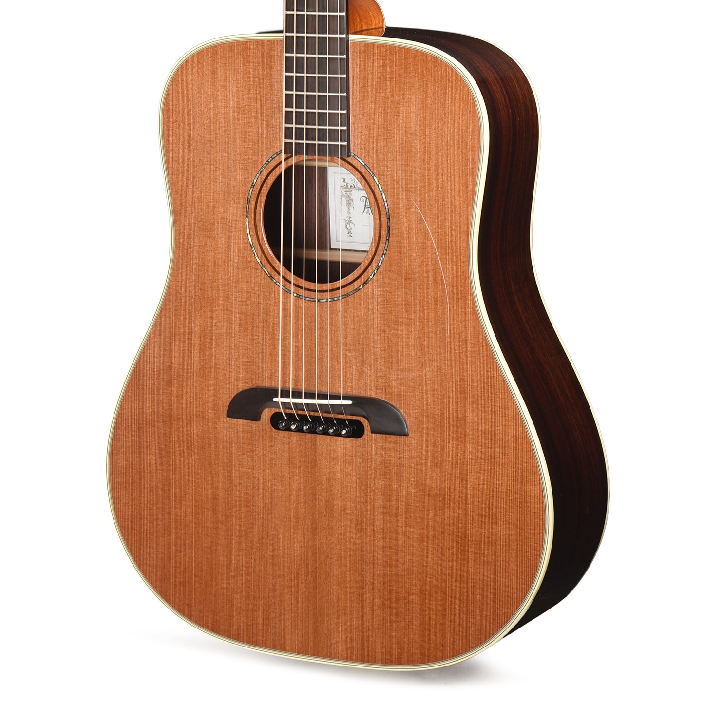 Alvarez DYM74 Yairi Masterworks Dreadnought Solid AAA Vintage Redwood/Solid East Indian Rosewood Natural