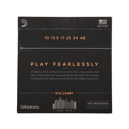 D'Addario NYXL Electric Guitar Strings Balanced Lite 10-46