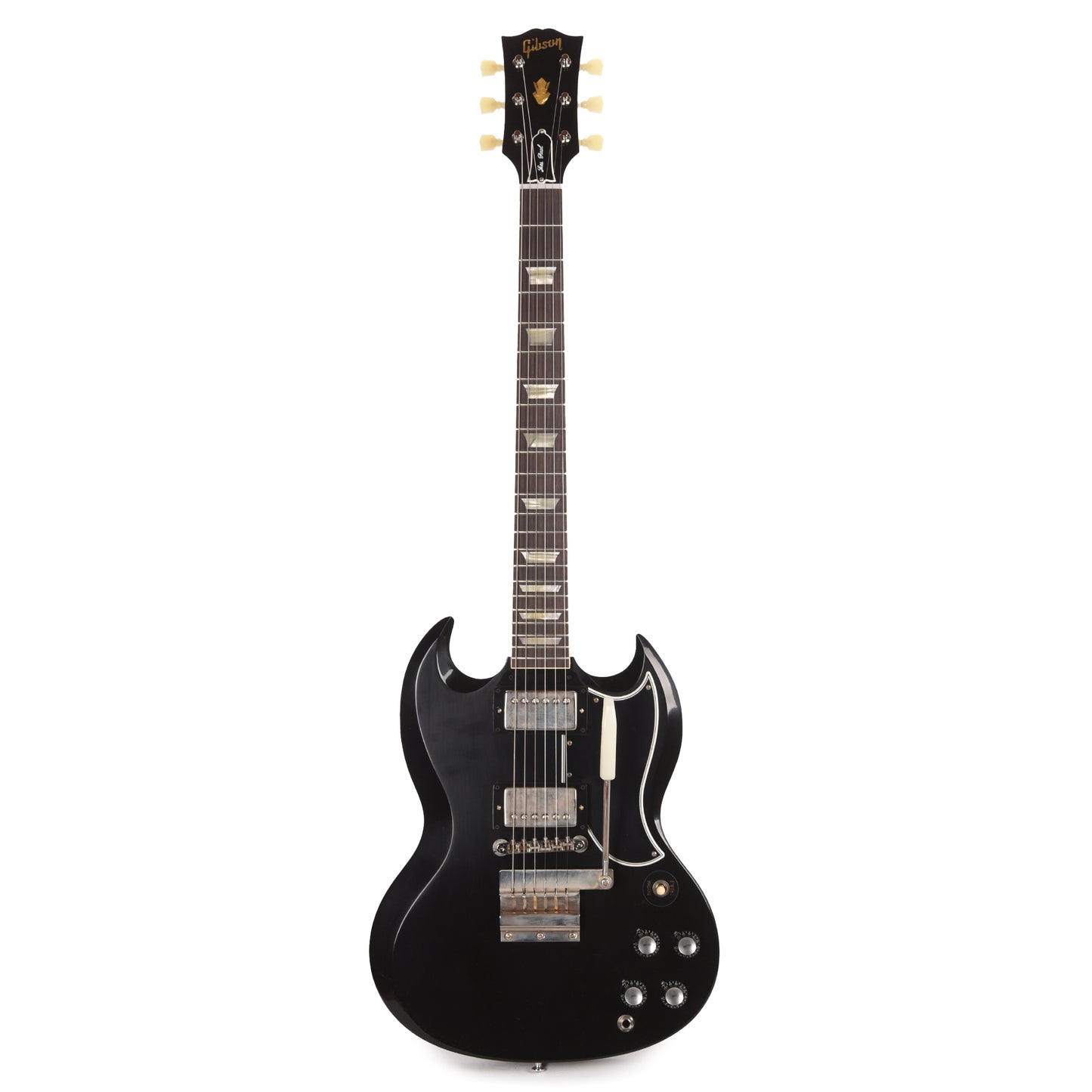 Gibson Custom Shop 1961 Les Paul SG Standard "CME Spec" Heavy Antique Ebony VOS w/Flat Short Maestro Vibrola