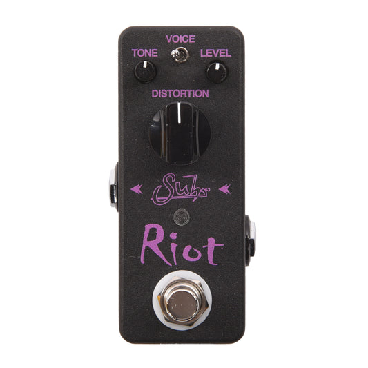 Suhr Riot Mini Distortion Pedal Black Edition