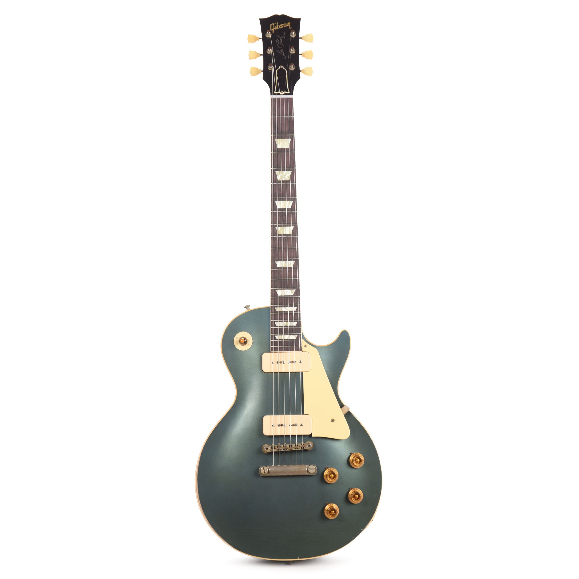 Gibson Custom Shop 1956 Les Paul Standard Antique Pelham Blue Murphy Lab Light Aged w/P90 Pickups