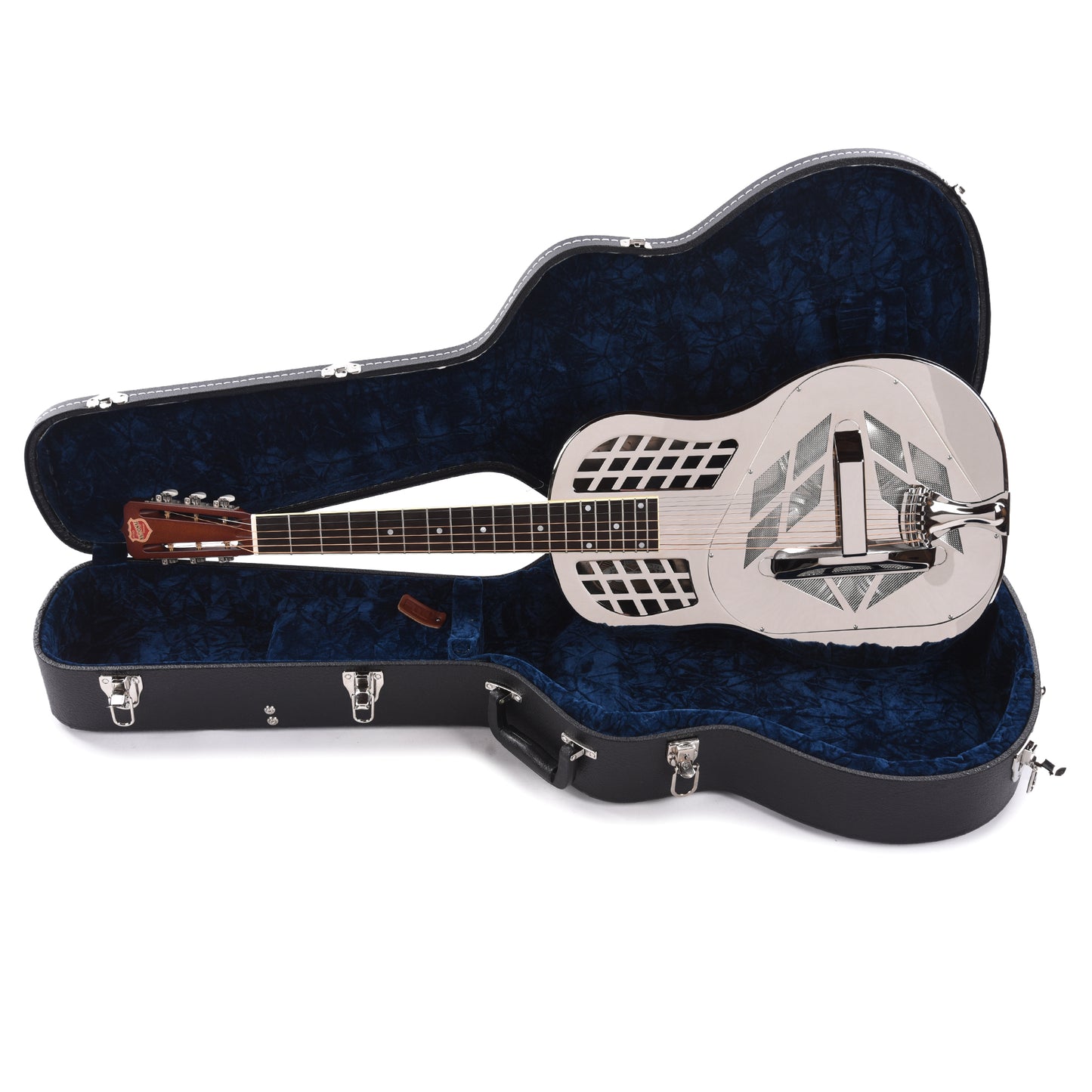 National Style 1 Tricone Brass Bright Nickel 12-Fret