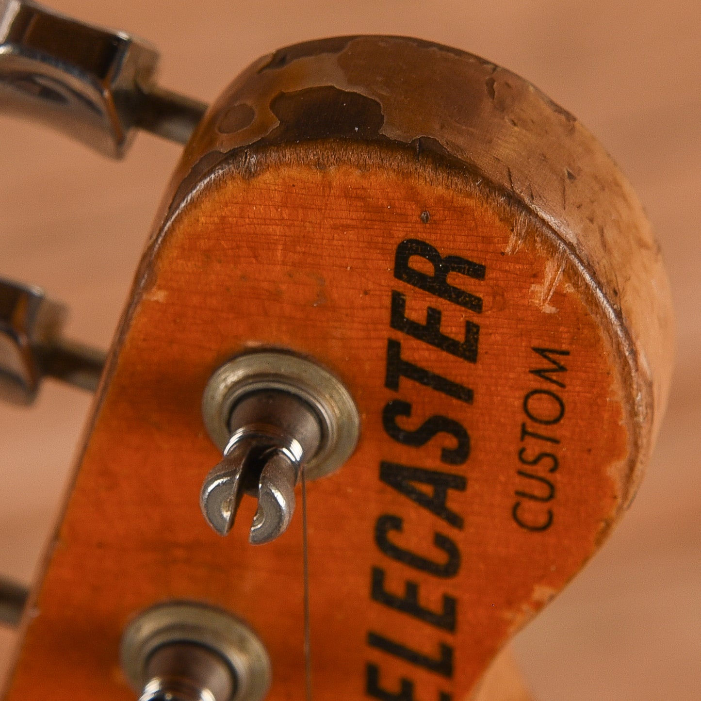 Fender '73 Telecaster Neck on Replacement Body Black