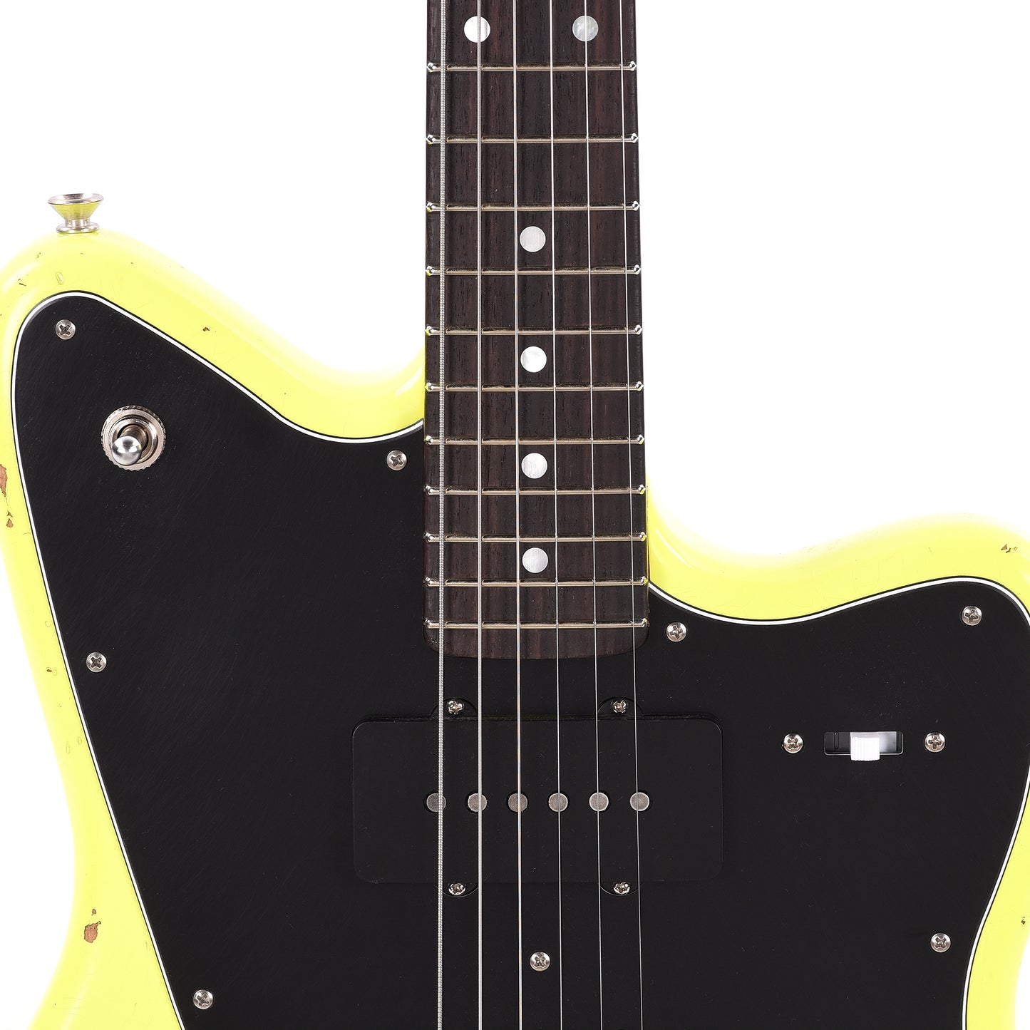 Fender Custom Shop Toronado Relic Fluorescent Yellow Master Built by Levi Perry